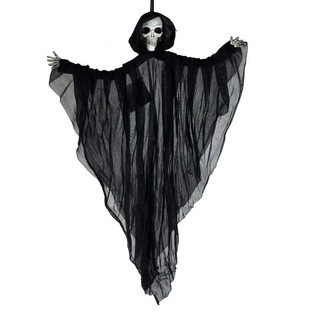 Personnage d'Halloween Suspendu - Noir (6 pcs)
