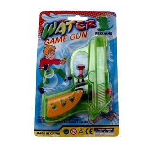 PISTOLET À EAU SUR CARTE 12 CM. (24 pcs)