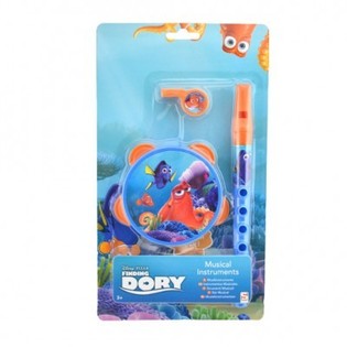 Set d'instruments de musique 3 pièces Le Monde de Dory (6 pcs)