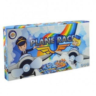 JEU DE SOCIÉTÉ - COURSE D'AVIONS (6 pcs)