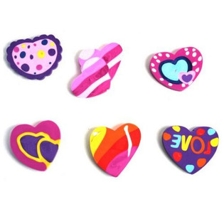 MIX GOMMES EN FORME DE CŒUR (24 pcs)