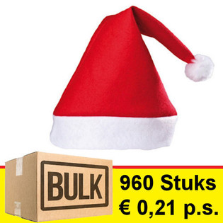 OFFRE DE GROS : 960 Bonnets de Noël Modèle Standard