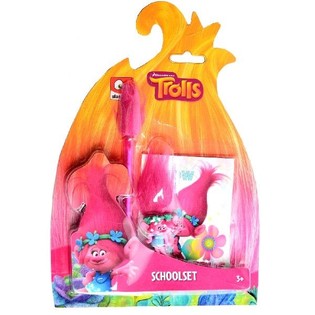 SET D'ÉCRITURE TROLLS SLAMMER 3 PIÈCES (12 pcs.)