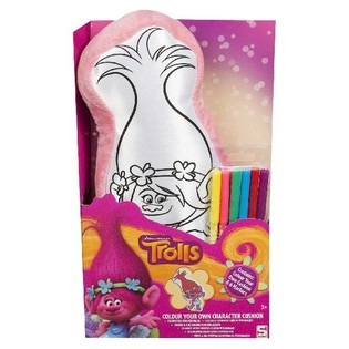 TROLLS COUSSIN À COLORIER (8 pcs)