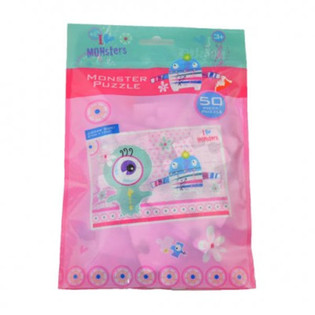 I LOVE MONSTERS Puzzle pour Filles, 50 pièces (36pcs)