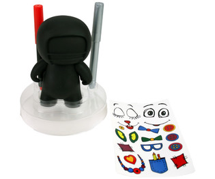 SUNDAY - D&Eacute;COREZ VOTRE PROPRE FIGURINE (4 pcs)