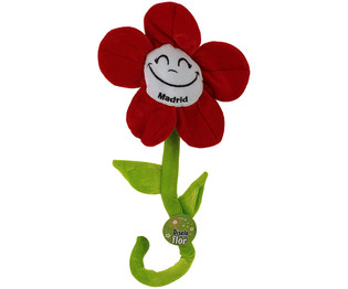 GRANDE FLEUR EN PELUCHE, 60 cm - MADRID (27 pcs)