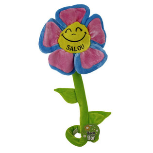 GRANDE FLEUR EN PELUCHE, 60 cm - SALOU (27 pcs)