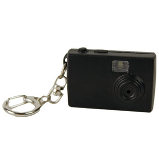 Gadget Porte-clés Appareil Photo avec Flash et Son (100 pcs)