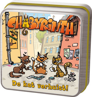 CHABYRINTH - JEU DE CARTES (4 pcs)
