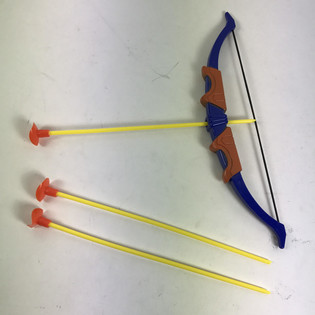 ARC ET FLÈCHES, AVEC 3 FLÈCHES (24 pcs)