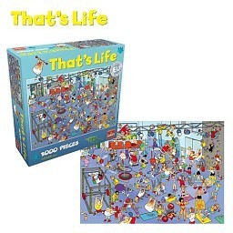 Puzzle That’s Life - The Gym, 1000 pièces (1 pce)