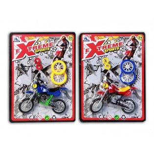 EXTREME SPORTS – MOTO DE CROSS SUR CARTE (48 pcs)