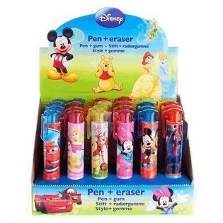 ***PRIX CHOC*** STYLOS GOMMES DISNEY GÉANTS (24 pces)