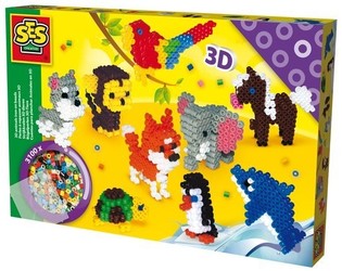 SES Perles &agrave; repasser Animaux 3D (1 pc.)