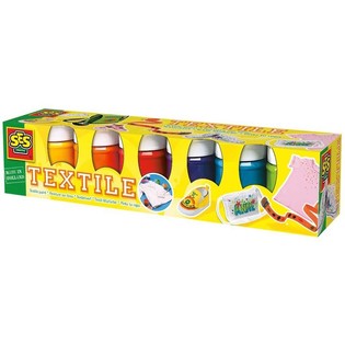 Peinture Textile SES Trendy - 6 Couleurs (Set)