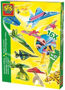 Pliage d'avions en papier SES (1 pc.)