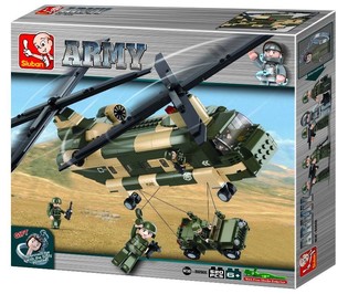 Grand H&eacute;licopt&egrave;re de Transport Sluban M38-B0508 (1 pc.)