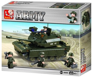 Char d'assaut Sluban M38-B6500 Army Blocs de Construction (1 pc)