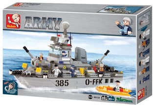Sluban Army Contre-Torpilleur M38-B0125 Jeu de Construction (1 pc)