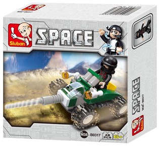 Sluban Space Vehicle M38-B0317 V&eacute;hicule Spatial (1 pc.)