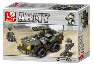 Jeep de l'arm&eacute;e Sluban M38-B5800 (1 pc.)