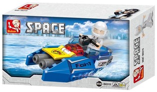 Sluban Space Jet M38-B0315 - Jeu de Construction (1 pc)