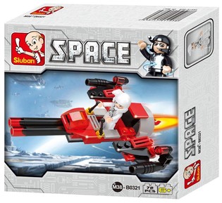 Bombardier Spatial Sluban Space Bomber M38-B0321 (1 pc)