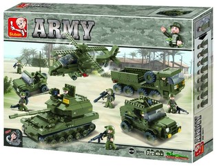 Ensemble de construction Sluban Army M38-B0311 (1001 pi&egrave;ces)