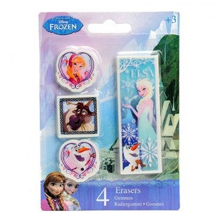SET DE GOMMES DISNEY FROZEN 4 PIÈCES (24 pces)