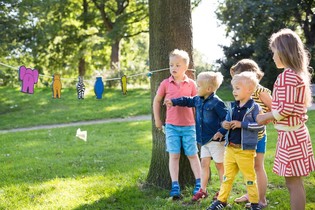 BS BUITENSPEEL – JEU DE LANCER POPOTINS D'ANIMAUX EN BOIS (2 pcs)