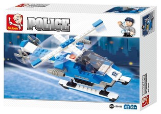 Sluban H&eacute;licopt&egrave;re de Police M38-B0185 (1 pc.)