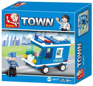 Fourgon de Police Sluban M38-B0177 (1 pc.)