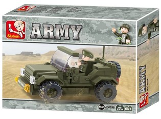 Jeep d'Arm&eacute;e Sluban M38-B0296 (1 pc.)