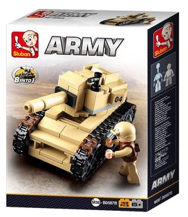 Sluban Army 8 en 1 Tank M38-B0587B (1 pc.)