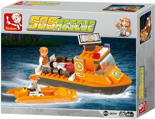 Bateau de sauvetage Sluban M38-B0101 (1 pce)