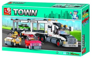Transporteur de Voitures Sluban M38-B0339 (1 pc)