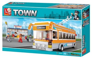 Trolleybus Sluban M38-B0332 (1 pc.)