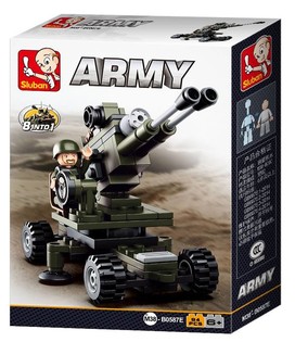 Sluban 8 en 1 Artillerie M38-B0587E (1 pc.)