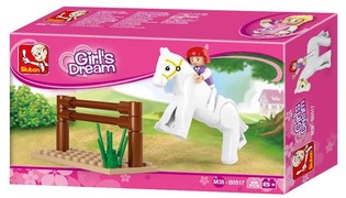 Sluban Girls Dream Cheval d'obstacle M38-B0517 (1 pc.)