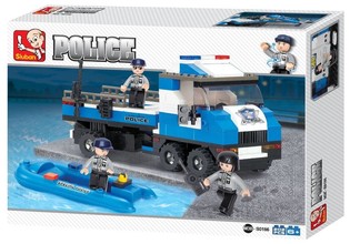Camion de Police Sluban M38-B0186 (1 pc)