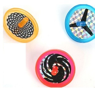 TOUPIES COLOR&Eacute;ES POUR POCHETTE SURPRISE &Oslash; 4 CM (48 pcs)