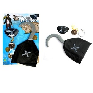 KIT DE PIRATE SUR CARTE (22 pcs)