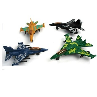 STOERE CAMOUFLAGE PULL BACK F-16 (48 pces.)