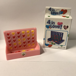 Jeu de Puissance 4 en Forme de C&oelig;ur (12 pcs)