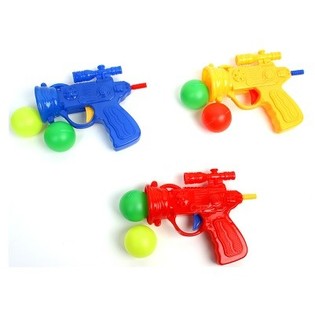 Pistolet &agrave; balles souples, avec 2 balles (24 pi&egrave;ces)