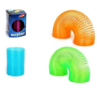 SPIRALE ARC-EN-CIEL EN BOÎTE 6 CM (24 pcs)
