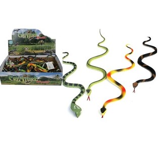 Serpents Effrayants, 34 cm en Présentoir (72 pcs)