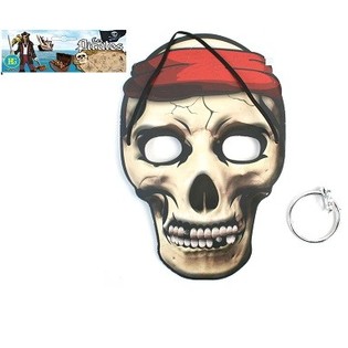 MASQUE DE PIRATE AVEC BOUCLE D'OREILLE (24 pcs)