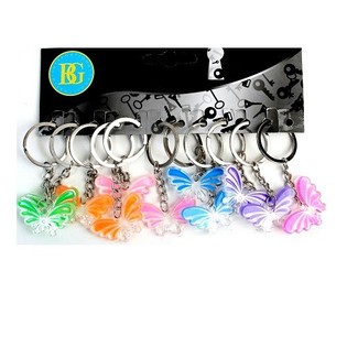 PORTE-CLÉS PAPILLON (Lot de 12)